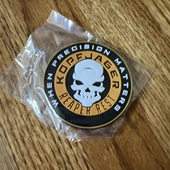 Reaper Rest Kopfjager Tactical Patch Hook & Loop - 2023 SHOT SHOW Swag - Picture 1 of 3